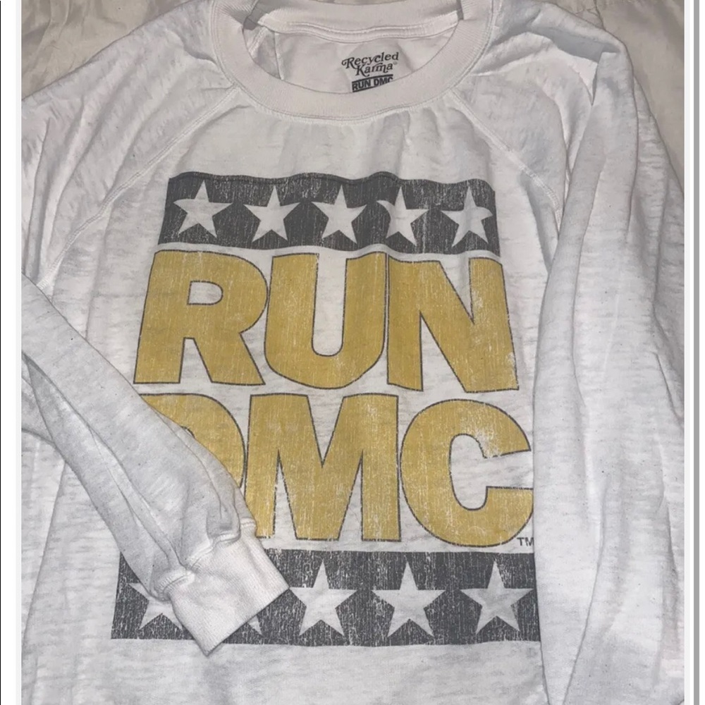 Run Dmc Long Sleeve Pullover Size S
